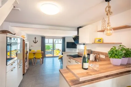 Küche / Küchenzeile Ferienhaus Malebisa