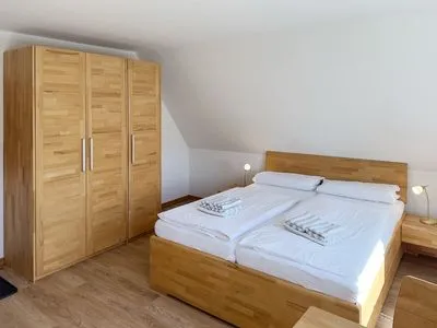 Schlafzimmer Haus *Üüs Aran* Ferienwohnung *Üüs Aran 7*