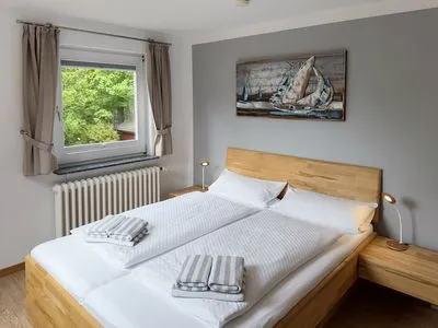 Schlafzimmer Haus *Üüs Aran* Ferienwohnung *Üüs Aran 2*