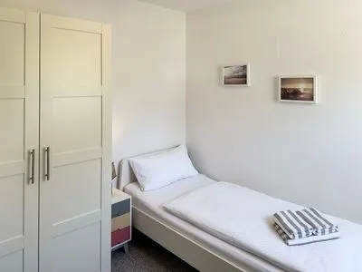Schlafzimmer Ferienwohnung *Meeresleuchten*