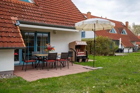 Terrasse Ferienpark Freesenbruch Doppelhaushälfte 12 - Sommerlust