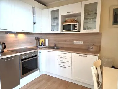 Küche / Küchenzeile Villa Seeblick App. 307 - mit herrlichem Meerblick