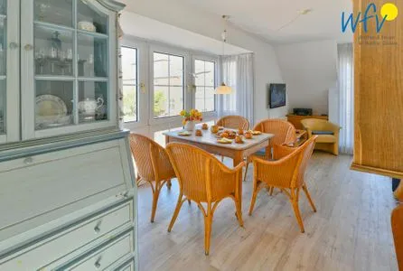 Essbereich Haus Tide Ferienwohnung Bremer