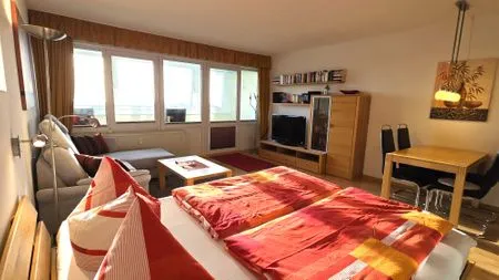 Wohnzimmer Ferienwohnung "Sonne, Strand und Meer 1702" an der Ostsee