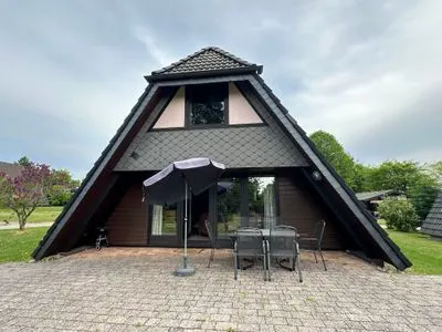 Terrasse Ferienhaus Sonnenstrahl