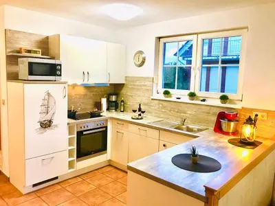 Küche / Küchenzeile Ferienwohnung Rügen-Träume