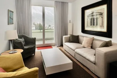 Wohnzimmer Residenza Alpenrose 19