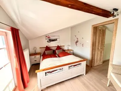 Schlafzimmer Villa Seestern - Ferienhaus mit Meerblick