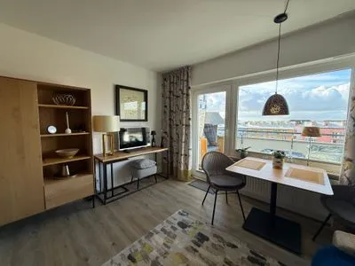 Wohnzimmer Ferienwohnung im Haus Nordland App.102