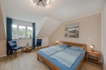 Schlafzimmer Ferienhaus Usedom-Idyll