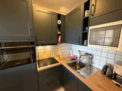 Küche / Küchenzeile Ferienwohnung im Haus Nordland App 88