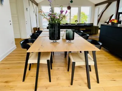 Wohnzimmer Hafenpanorama
