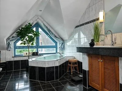 Badezimmer Haus Meerzeit Zeitlos Doppelzimmer