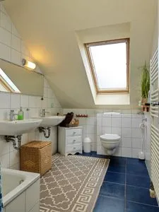 Badezimmer Haus Meerzeit Kö-Luise Einzelzimmer