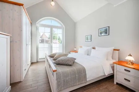 Schlafzimmer Ferienwohnung Koserow