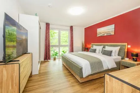 Schlafzimmer Ferienwohnung Ostseetraum