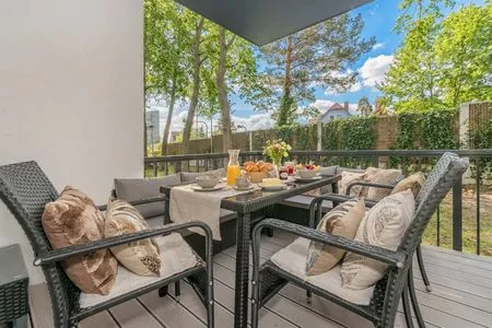 Terrasse Ferienwohnung Goldkind