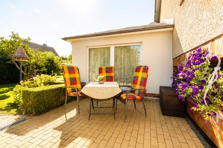 Terrasse Ferienwohnung Küstenglück