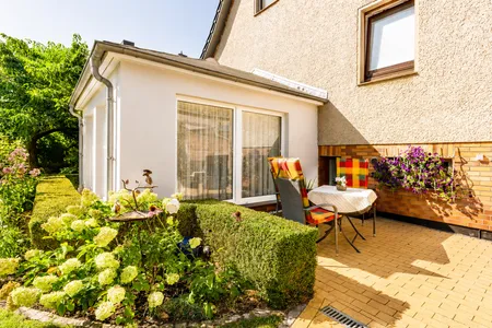 Terrasse Ferienwohnung Küstenglück