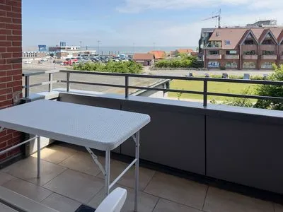 Balkon Haus Nordenlicht Ferienwohnung "Lütj Seeröver"