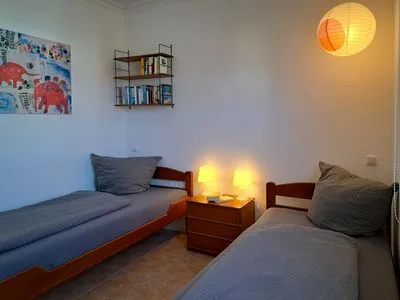 Schlafen II mit 2 Einzelbetten Villa Sommertraum Whg. 03