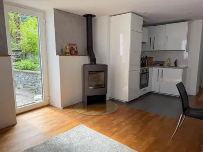 Living room Rustico Al Stradon