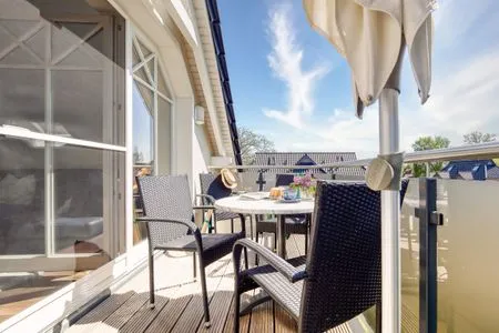 möblierter Südbalkon Neue Reihe Neue Reihe 28 - Wohnung Vogelnest