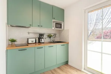 Küche / Küchenzeile Ferienwohnung Strandliebe
