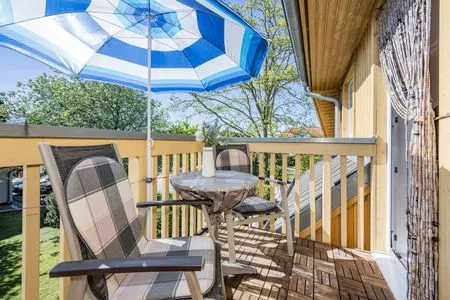 Balkon Ferienwohnung Strandliebe