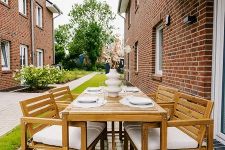 Terrasse de Diek - Suite 3 | Seitliche Deichlage