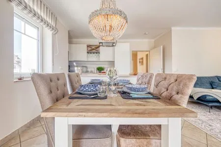 Essbereich Parkresidenz am Hafen Wohnung HF 14 - "Sandburg Zingst"