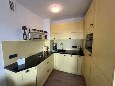 Küche / Küchenzeile Ferienwohnung im Haus Nordland App.102