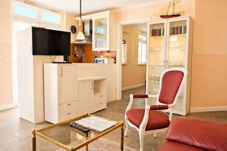 Wohnzimmer Uns strandhus - Ladies Seaside Whg. 5