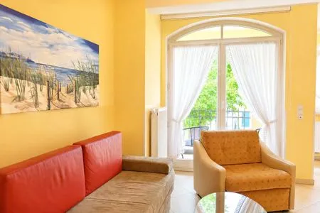 Wohnzimmer Villa Strandkuss Whg. 7