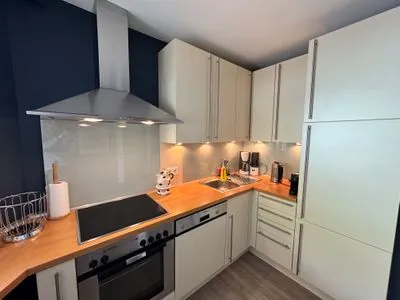 Küche / Küchenzeile Haus Flora - Wohnung Dünenrose