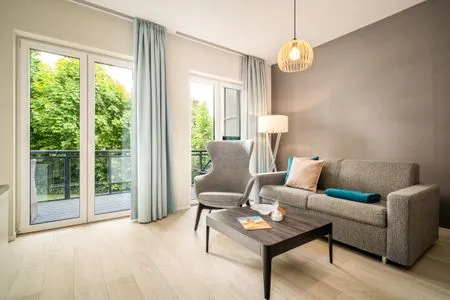 Ferienwohnung Lüttstuv Ostseebad Wustrow – Wohnbereich  Lüttstuv