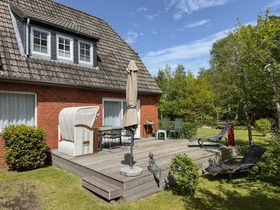 Terrasse Ferienhaus *Koggenhüs*