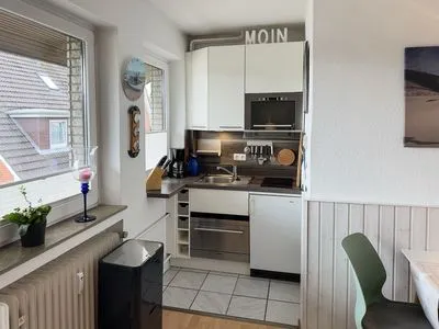 Küche / Küchenzeile Haus Diana Ferienwohnung „Kniepsand"