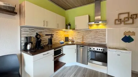 Küche / Küchenzeile Ferienwohnung Strandkorb