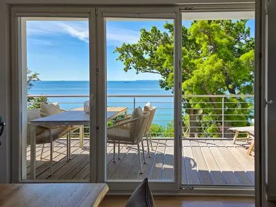 Meerblick Villa Nause, FeWo Horizont - Meerblick & SPA