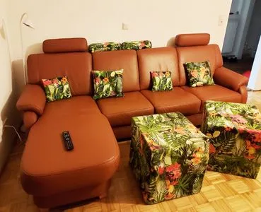 Wohnzimmer Ferienhaus Schmitt