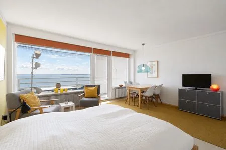 Wohnzimmer Ferienpark Sierksdorf App.323 - Strandlage