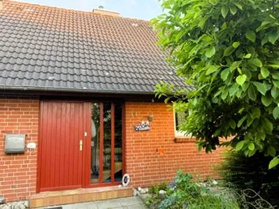 Fassade / Eingang Ferienhaus Schusterberg