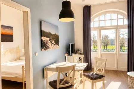 Wohnzimmer Haus am Park Ferienwohnung 24
