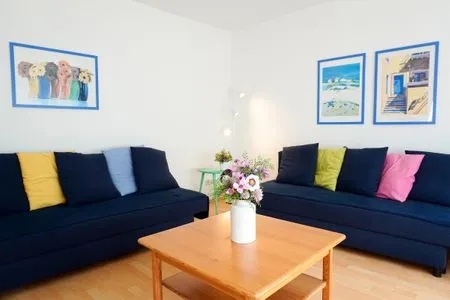 Wohnzimmer Ferienwohnung Liese
