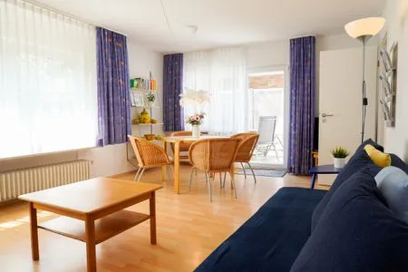 Wohnzimmer Ferienwohnung Liese