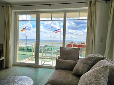 Wohnzimmer Strandoase Sierksdorf Strandoase Strandmuschel