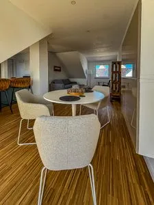 Wohnzimmer Am Krabbenweg Kirchturmblick