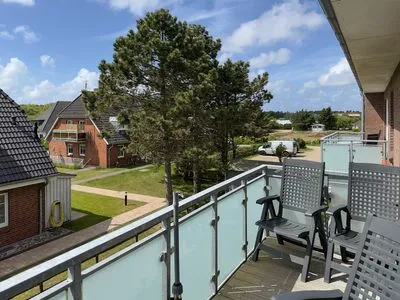 Balkon Ferienwohnung *Jessen´s Wattblick*