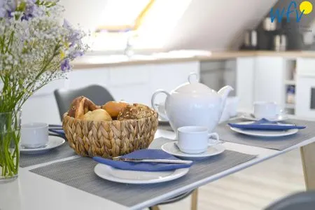 Essbereich Haus Tide Ferienwohnung Calimero